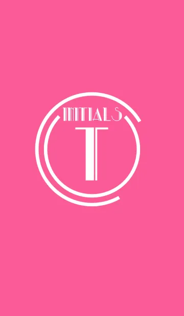 [LINE着せ替え] Initials 3 "T"(j)の画像1