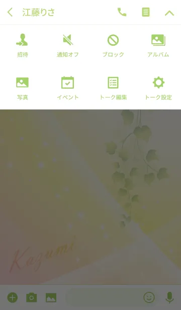 [LINE着せ替え] No.519かずみの幸運を導く大人綺麗な着替えの画像4