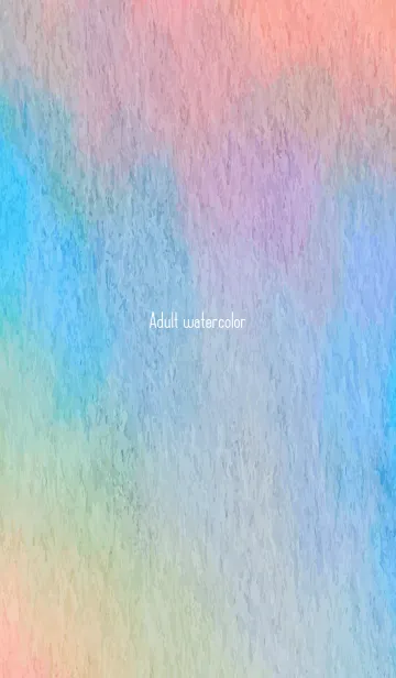 [LINE着せ替え] 大人の水彩画の画像1