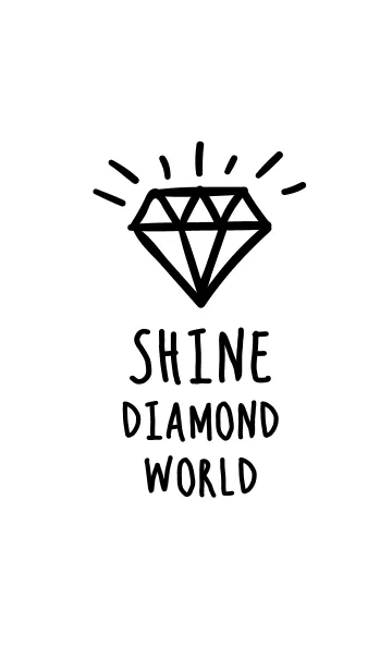 [LINE着せ替え] シャインダイヤモンド ワールド スタイル 9の画像1