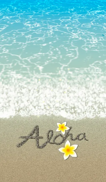 [LINE着せ替え] ALOHA+0の画像1