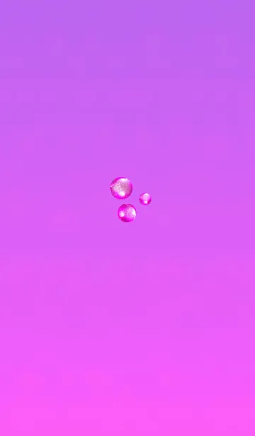 [LINE着せ替え] おしゃれな泡ピンクの画像1