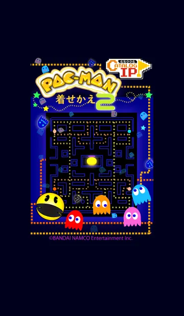 パックマンの着せかえ2の着せ替えメイン画像