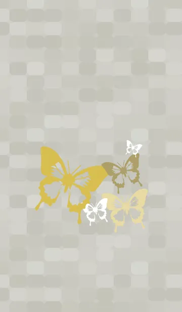 [LINE着せ替え] シンプル好きな大人の為の蝶々な着せ替えの画像1